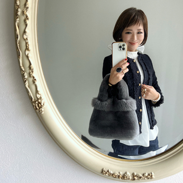 ツイードJK2スタイル＆六本木ランチ2選