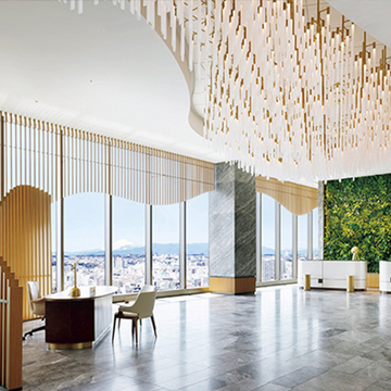 オーガニックな内装の『ウェスティンホテル横浜』ほか、自然を満喫できるホテル