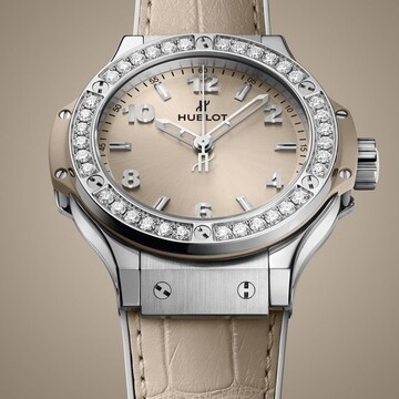 日本限定！シーズンレスで活躍するウブロの時計「ビッグ・バン ベージュ ダイヤモンド」