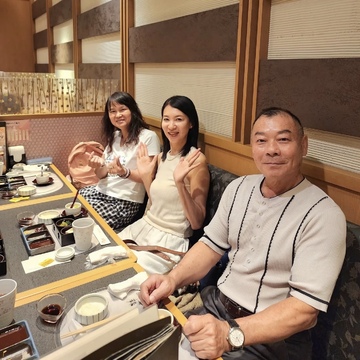 台湾からのお友達と初めての会食