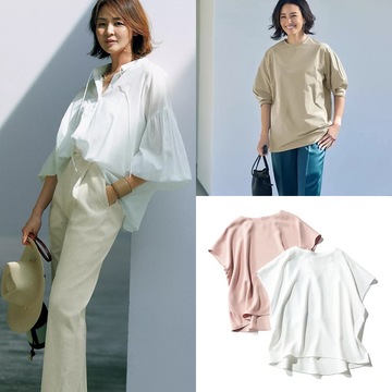 “着映え”と“こなれ感”が手に入る【50代 最旬ブラウス】 売れ筋TOP10