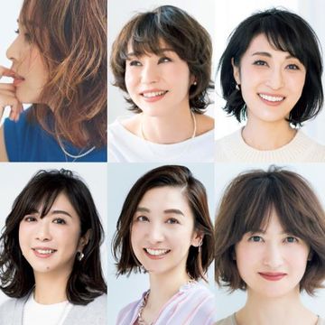 髪型が決まる！真夏の涼し気な印象「レングス別スタイル」【50代髪型人気ランキングTOP10】