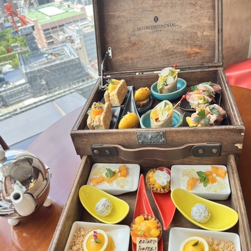 やば。☆初夏先取りのマンゴーアフタヌーンティーはインターコンチネンタルホテル大阪で。