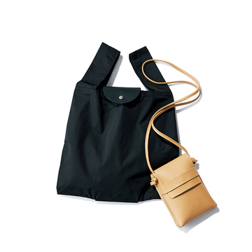 使い勝手抜群！ビジネスシーンでも使える２WAYタイプの「エコバッグ」