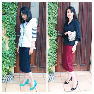 GUのレーススカート