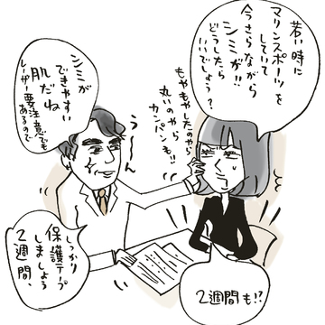 シミ悩みを解消したい編集長Sが初体験！ 決意のシミとり実録ルポ初日に同行