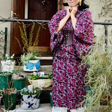 着物をモダンに