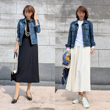 ファッションを春仕様にシフト！50代が参考にしたい「デニムジャケット」の着回しコーデ【チームJマダムブログ人気記事週間ランキングTOP10】