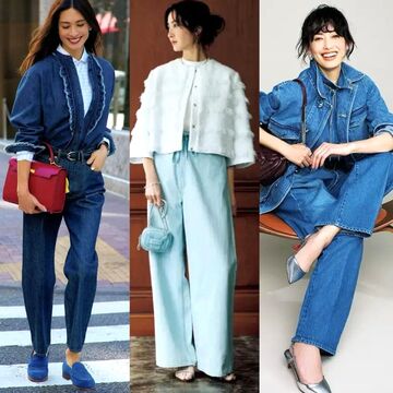 春はエレガントに、かっこよく着こなす「50代のデニムスタイル」7選