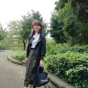 eclat10月号より『MA‐1タイプにこの秋再注目』を参考に気になるカフェへ