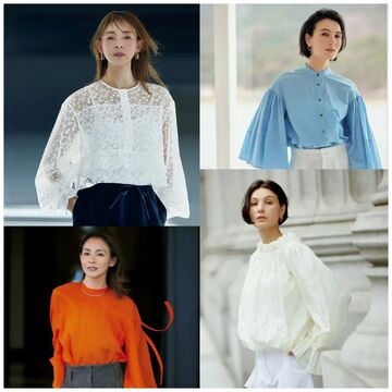 50代、春のワードローブにはエレガントなブラウス＆シャツが欠かせない！