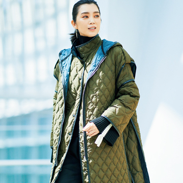 【洗練キルティングコート】デザインがあか抜けた！50代に似合うキルティングコート3選