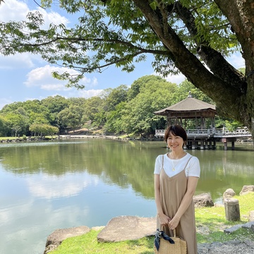 ふふ奈良で緑を愛でながらランチ。