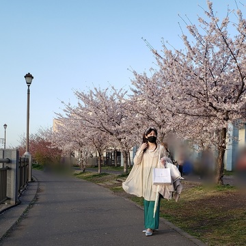 きれい色パンツでリラックマストアへ