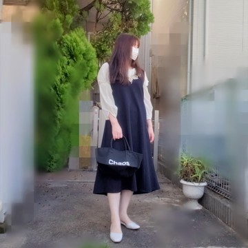 着痩せ！高見え！ユニクロのジャンパースカート