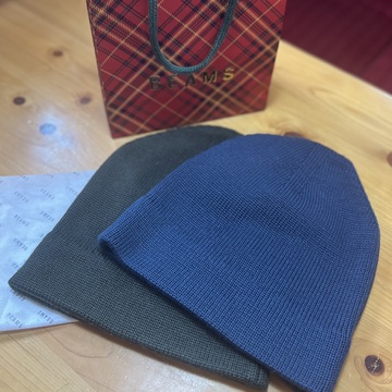 ビームスで大人買いしたニットキャップ♡
