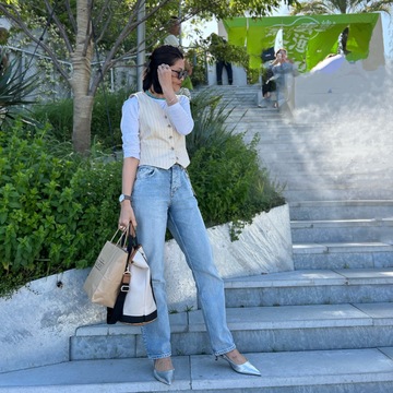 new inのジレで今っぽstyle