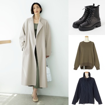 注目アイテムを先取りチェック！「Chaos」のダブルフェイスコート他、話題の秋冬名品