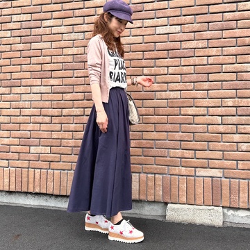 赤いスター付きのシューズを主役に☆