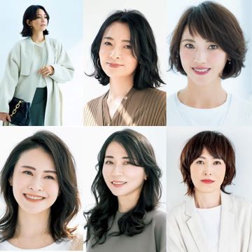 50代冬服に映える「最新ボブ」って？【50代髪型人気ランキングTOP10】