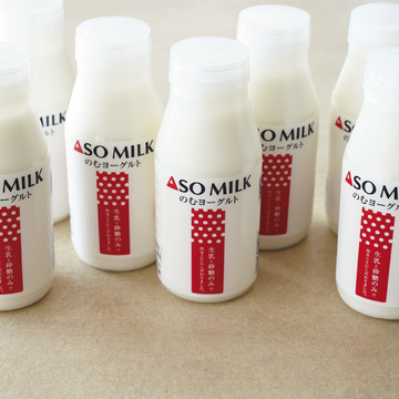 産地のこだわりがぎゅっとつまった　阿部牧場の「のむヨーグルト」