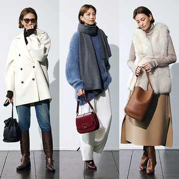 【白を効かせた冬映えコーデ5選】「白アイテム」を一点投入しておしゃれの鮮度を上げる