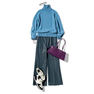 150cmエディター・宮崎桃代さんの秋冬セオリー。“スラッとタワー！”で作る小柄さんに効くBESTシルエット