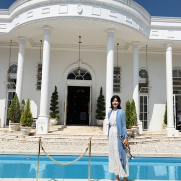 ロングワンピースは、楽チンアイテム！