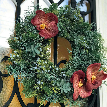 クリスマスリースにオリジナリティを！アジアンテイストの「花飾り」【Jマダム通信】