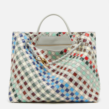 【eclat’s pick up】ボッテガ・ヴェネタが生み出す、ユニークな配色のイントレチャートバッグに注目！