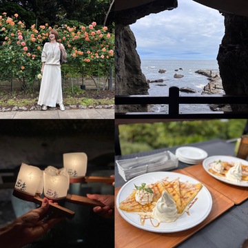 大人の遠足②【江ノ島岩屋と絶景カフェ】