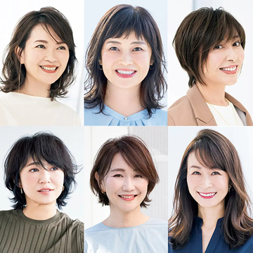 朝の支度もラク！簡単にスタイリングが決まる「大人のミディアムヘア」【50代髪型人気ランキングTOP10】
