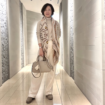 南フランスへ大人の冬旅♡機内コーデは上品に