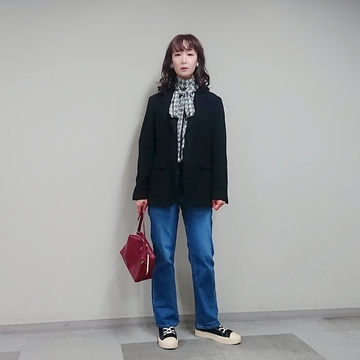 最後の投稿はやっぱりデニム！