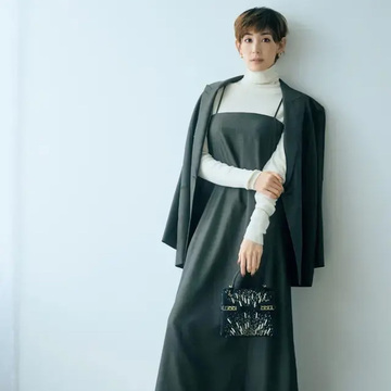 50代の品よく映えるワンピース photo gallery