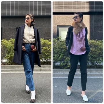 UNIQLOの優秀アイテムで冬の着回しコーデ