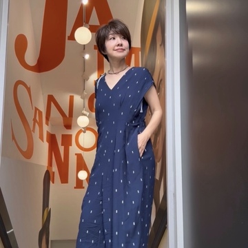 秋はオールインワンコーデで美容室&古民家カフェで美容効果！