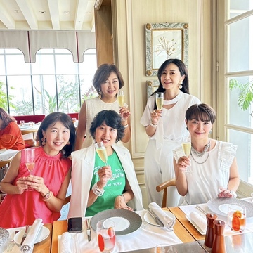 真夏のJマダム誕生日会は美味しい「再会レストラン」で！