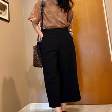 秋色コーデで日帰り帰省！