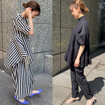 【2023夏 50代が行くべき人気ショップ】「ADORE」おしゃれスタッフの夏のモノトーンコーデをいち早くチェック