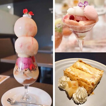 見て幸せ！食べておいしい！表参道や横浜などエリア別・50代におすすめの桃グルメ4選【チームJマダムまとめ】