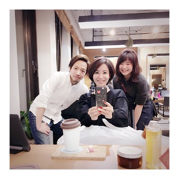 撮影でお世話になったヘアーサロンへ行ってきました