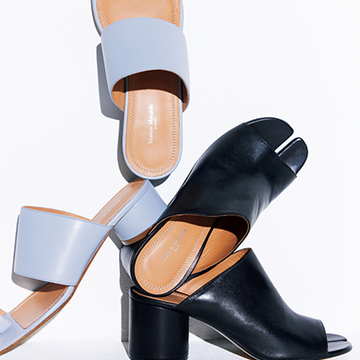 春夏の足元を彩る！足袋から着想を得た「メゾン マルジェラ」のオープントゥミュール