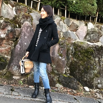 私流デニムコーデ