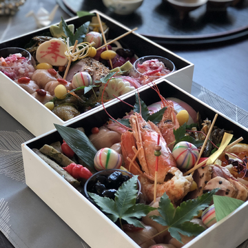 初めてお節料理を作って新年をお祝い