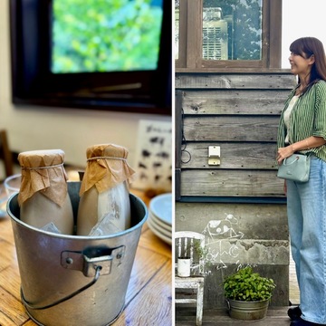 こだわりの乳製品がたっぷり味わえる隠れ家レストランへ