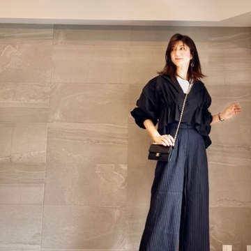 着映えも見栄えもこなす優秀リネンブレンドパンツ２style