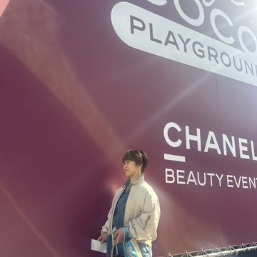 CHANELの3日間限定のポップアップへ