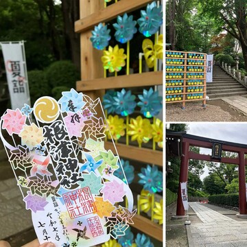 “かざぐるま”が夏らしさを演出！「夏詣」で一年後半の平穏を祈願【チームJマダムブログ人気記事週間ランキングTOP10】