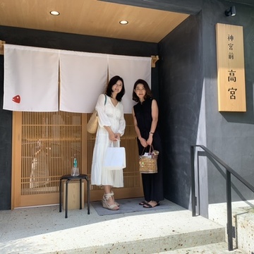 撮影終わりに、お魚のtakeout！